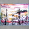 thumbnail image 3 of CafePress - Landscape, Colorful Art! T Shirt - Womens Comfort Colors® Shirt, 3 of 4