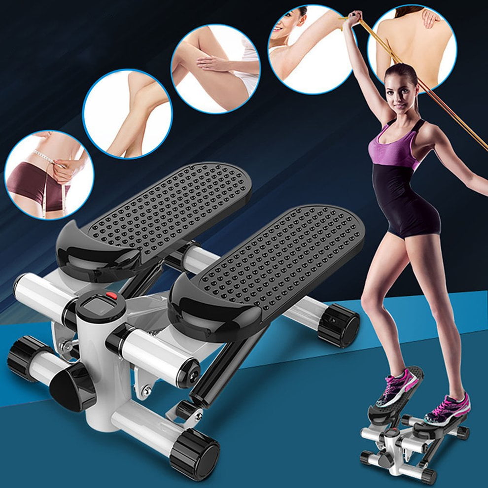Household Multifunction Aerobic Fitness Step Air Stair Climber Stepper Exercise Machine Equipment Mini Treadmill by Sunrain
