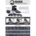 thumbnail image 3 of Patines en línea PAPAISON ajustables para niños y adultos, 3 of 7