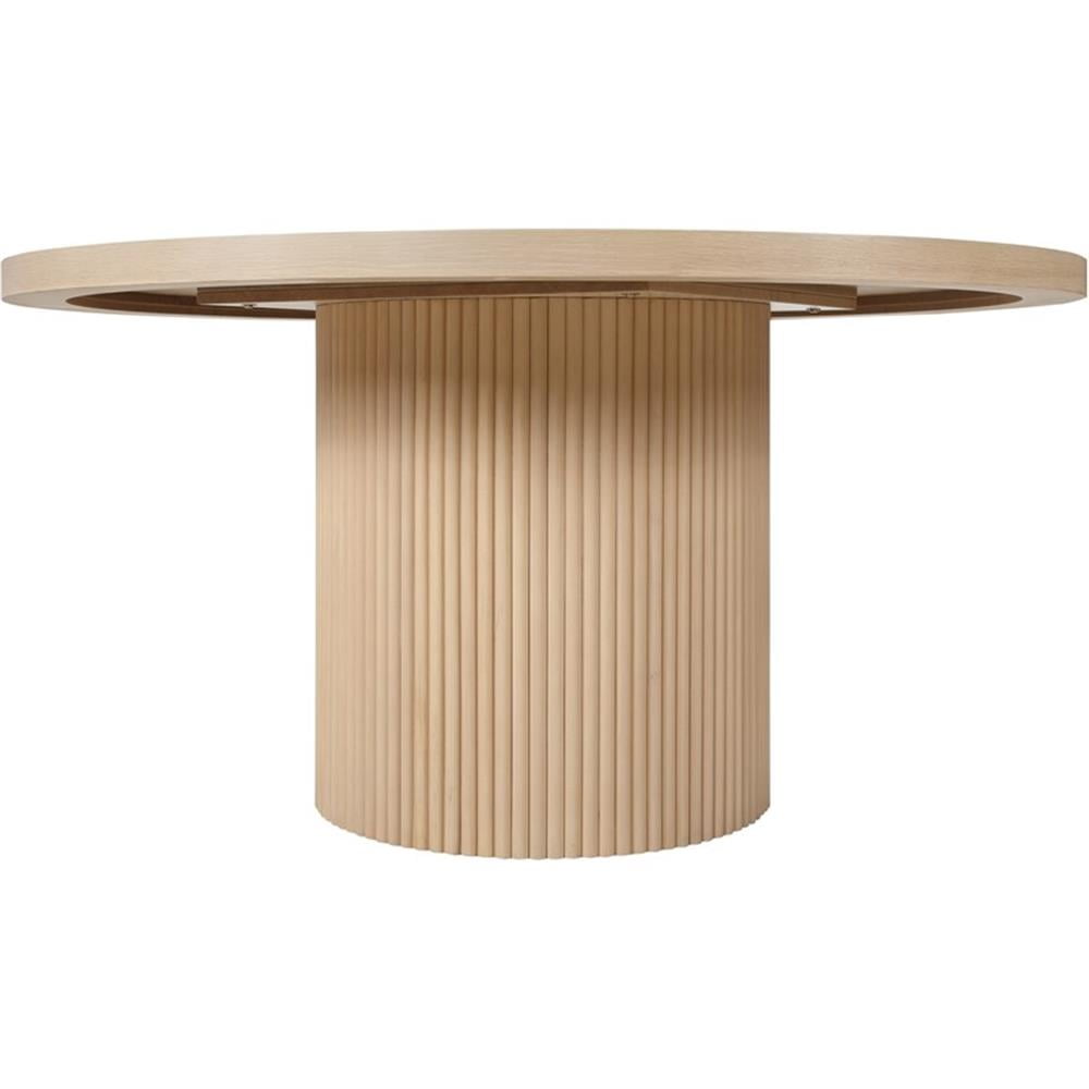 Meridian Furniture Belinda 60" Natural Solid Wood and Veneer Dining Table