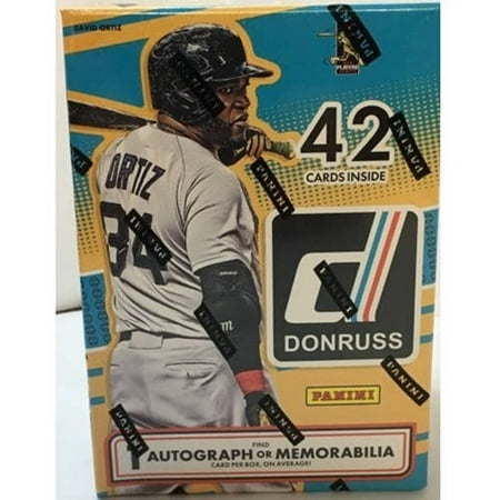 - 2016 Panini MLB Donruss Value Box, 7pk