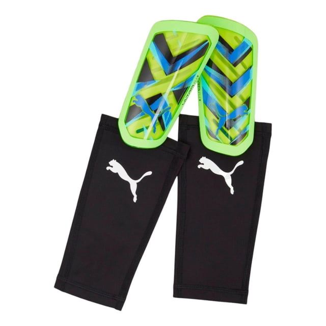 Espinilleras Puma Ultra Flex Sleeve Verde Futbol verde L