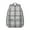 Grey-65, variant on Striped and Checkered Fusion Backpack - Lightweight Waterproof Bookbag with Padded Straps for School or Travel