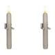 thumbnail image 2 of Velas Led Conos Sin Llama, Efectos de Llama Parpadeante Realista, Seguras, Funcionan con Pilas, Elegante Decorar El Hogar, Fiestas y Bodas, Juego de 2 Piezas, Temporizador Automático., 2 of 6