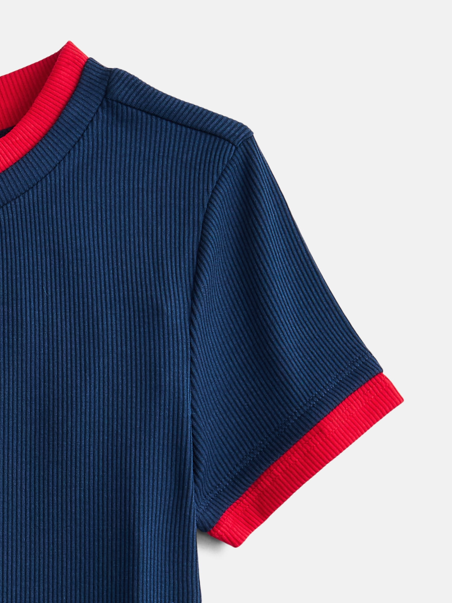 Weekend Academy Girls Layered Tee with Short Sleeves, Sizes 4-18