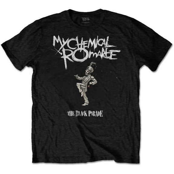 My Chemical Romance Unisex T-Shirt The Black Parade Cover (Plus Sizes) (XXXXX-Large)
