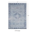 thumbnail image 7 of Linon Emerald Canton Blue & Navy 6.7x9.7, Rug, 7 of 7