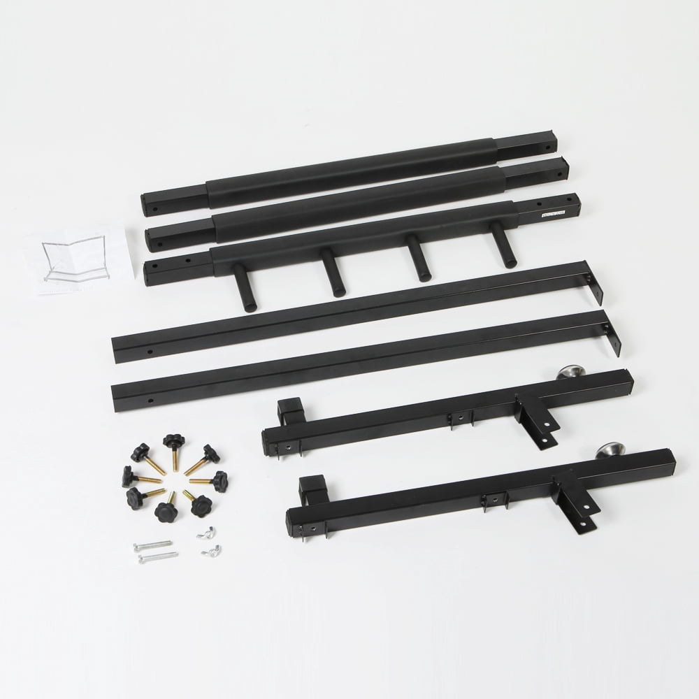 3 Multi Guitar Stand Rack with Folding Design , Guitar Display Holder with  Neoprene Rubber Tubing Protection, Portable Guitar Holder for Guitar, Bass, Black