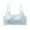 Blue, variant on JIUKE Bras for Women Adjustable Spaghetti Strap Wireless Smoothing Seamless Pullover Everyday Bras