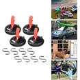 thumbnail image 1 of Multifuncional Super Suction Anchor Plus Heavy Duty Tie Down Pegs Fixing Car Equipaje Lonas Tiendas de campaña con gancho de seguridad - Paquete de 4. Afortunado Sencillez, 1 of 4
