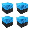 thumbnail image 1 of 48 Pcs Panneau Acoustique Insonorisé Studio Mousse pour Mur Panneau Insonorisant Planche Compensée, 1 of 5