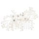 thumbnail image 2 of Hair Pearl Comb For Bridal Style Wedding Headdress Shape Decoration 1Set, 2 of 3