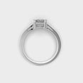 thumbnail image 3 of 1 Carat Beautiful IGI Certified Lab Grown Diamond Engagement Ring for Women 10K White Gold | Emerald Cut Lab Created Solitaire Diamond Rings | Size 7 Diamond-Capitals, 3 of 7