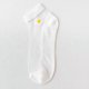 thumbnail image 1 of Calcetines de margaritas pequeñas, medias de cristal, calcetines finos de verano para mujer, medias transpirables, calcetines desodorantes, calcetines poco profundos, calcetines de suelo, 1 of 6