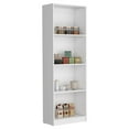thumbnail image 4 of We Have Furniture Utah 3 Piece Living Room Set with 3 Bookcases, White, 4 of 8