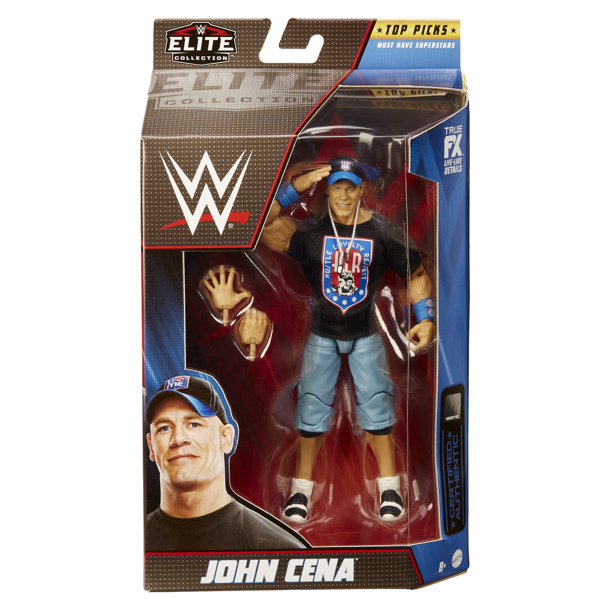 WWE John Cena & Pallet Wrestling Action Figure Kid Child Toy Gift Never Give Up 