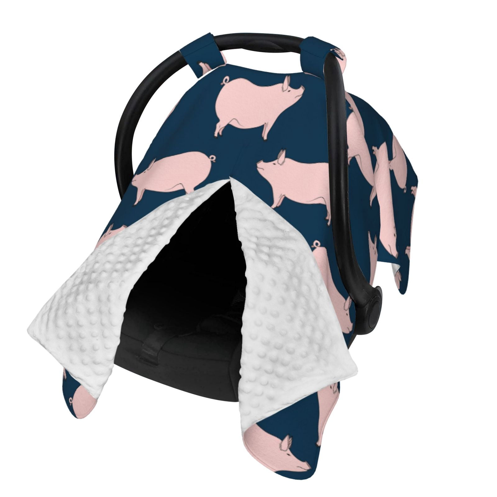 Naloa Pig 1 Baby Car Seat Cover, Breathable Baby Carrier Cover, Multiuse Baby Carrier Cover & Nursing Breastfeeding Cover