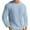 Light Blue, variant on Chiccall Men's Long Sleeve T-shirts Textured Knit Crew Neck Tees Plus Size Casual Fall Pullover Tops Blouse