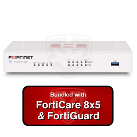 Fortinet FortiGate-30E / FG-30E Next Generation (NGFW) Firewall Appliance Bundle with 1 Year 8x5 Forticare and