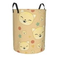 thumbnail image 2 of Cute Cat Face Laundry Basket Organizer Collapsible -Dirty Clothes Hamper for Bathroom Kids Girls Boys Laundry Hamper Animals Cats Mascot, 2 of 8