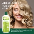 thumbnail image 3 of Aubrey GPB Balancing Protein Shampoo | Replenishes, Strengthens & Nourishes Damaged Hair | Aloe & Shea Butter | 75% Organic Ingredients, 3 of 6
