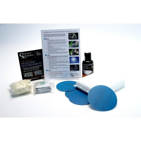 Professional Headlight Restoration Kit by Clearview Automotive Inc