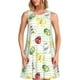 thumbnail image 1 of Balery Insects Vestidos de verano para mujer con estampado: vestido holgado sin mangas, vestido playero informal y cómodo para días calurosos., 1 of 7