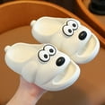thumbnail image 2 of Baby Girl Sandals Sizes 8-9 Years Comfortable Soft Soled Home Fashionable Cartoon Outdoor Thick Soled With Poop Feeling White Slippers, 2 of 5