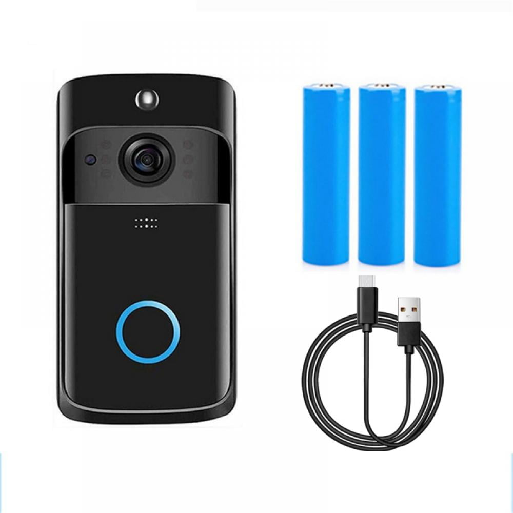 HD Two-Way Door Bell WiFi wireless Video Doorbell Talk Smart Security Camera 