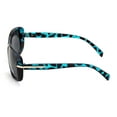 thumbnail image 2 of Women Leopard Print Sunglasses - Oversized Vintage Rectangular - 100% UVA and UVB, 2 of 4