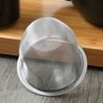 thumbnail image 4 of 2pcs Stainless Steel Strainer Practical Fine Mesh Infuser for Loose Leaf Professional Teapot Filter Kitchen Accessories, 4 of 14