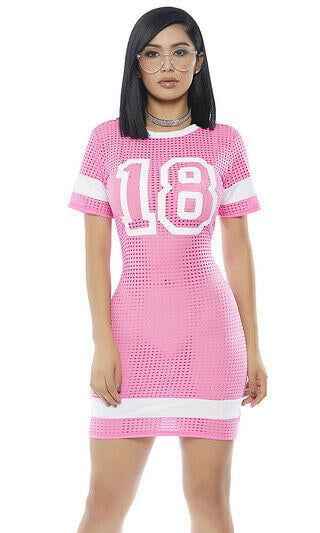 pink football jersey