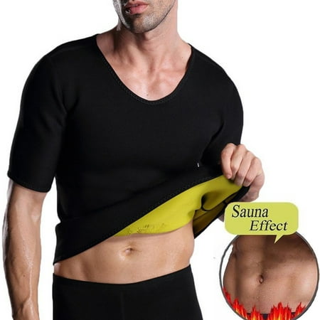 Men's Body Shaper Neoprene Vest Sauna Hot Sweat Shirt Slimming Corset Sports Gym Weight Loss Clothing Fat Burner 2