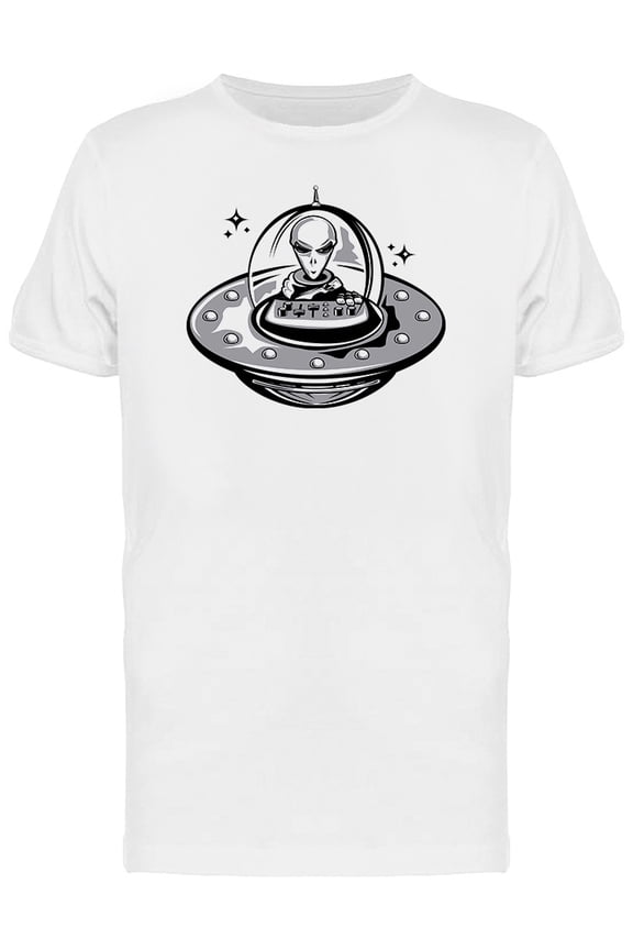 Alien Spaceman Tee Men's -Image by Shutterstock
