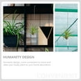 thumbnail image 3 of OATIPHO 6Pcs Plated Silver Air Plant Holder Hooks for Hanging Bromeliad and Artificial Flowers Display, 3 of 6