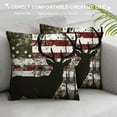 thumbnail image 3 of Orinice Deer Camouflage War Graphic Decorative Pillow Cover for Home 18x18in, 3 of 5