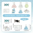 thumbnail image 2 of 1 Box 8 Style Science Enamel Pin Lab Pins Bulk Medical Brooch Pins Set Cute Cartoon Lab Lapel Pins Doctor Enamel Pin Brooches for Backpacks Laboratory Women Men Graduation Gift Clothes Decor DIY, 2 of 9