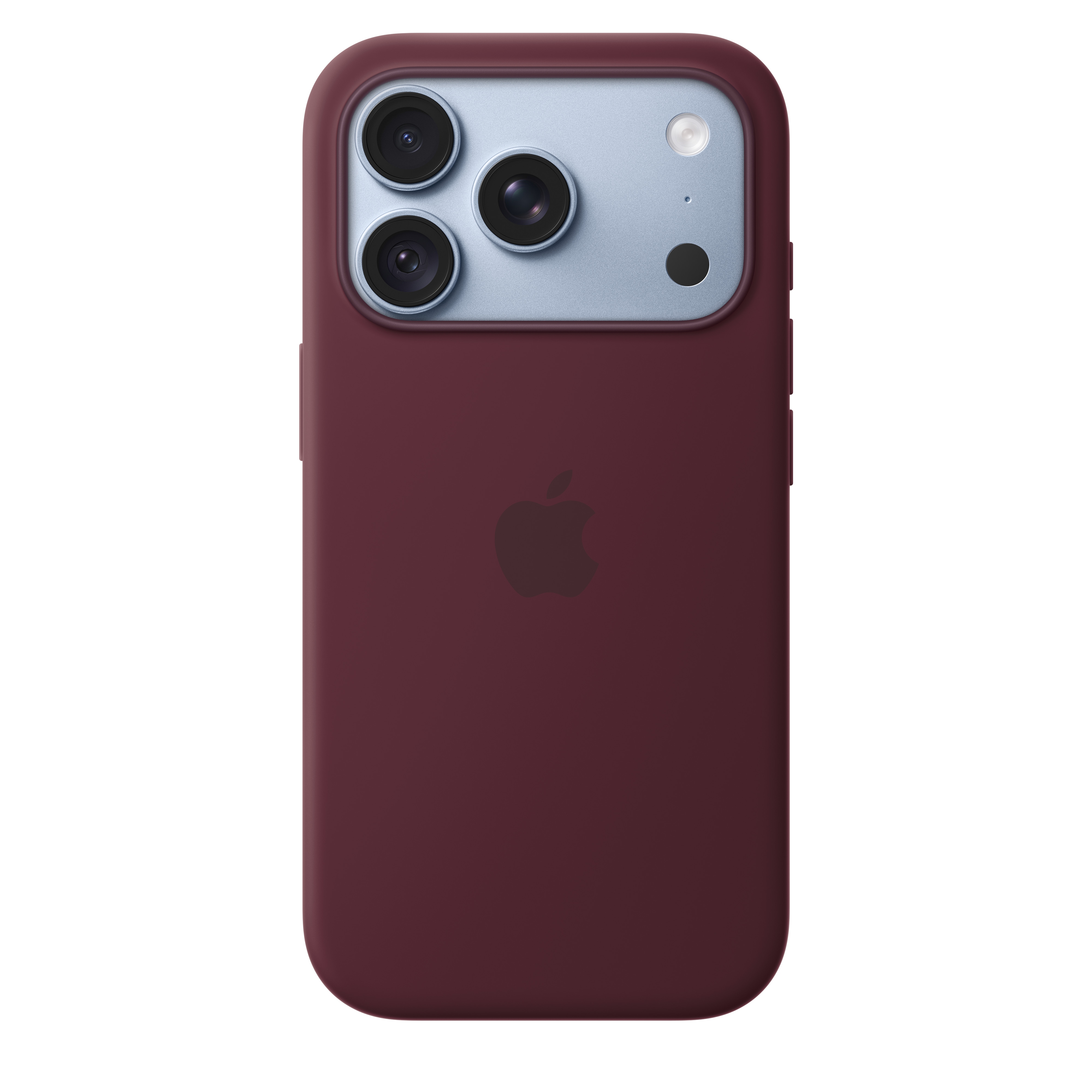Apple iPhone 18 Pro Silicone Case with MagSafe – Burgundy