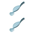 thumbnail image 3 of Kearding Escurridor de de arroz, escurridor hueco, tamiz de filtro a prueba de fugas de alimentos de plástico Azul 2piezas Kearding CBP141667, 3 of 6