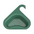thumbnail image 1 of Cesta de drenaje para fregadero de cocina, estante de drenaje triangular con filtro colgante multifuncional, cesta de colador de fregadero de cocina de esquina fácil de desmontar para todos los, 1 of 5