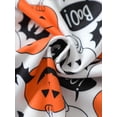 thumbnail image 5 of Qiylii Baby Halloween Bodysuit, Pumpkin Striped Long Sleeve Romper, 0-24 Months, 5 of 9