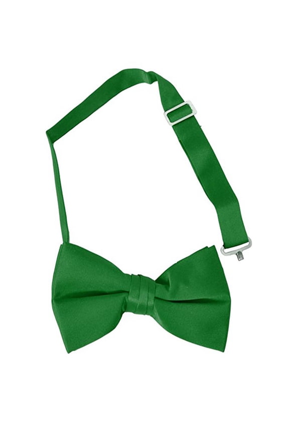 Boy's Poly Satin Banded Bow Ties