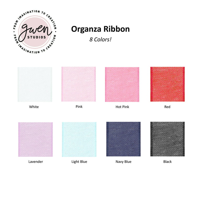 Pink Iridescent Ribbon - Pannu Design