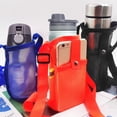 thumbnail image 5 of Paquete de 3 portabotellas de agua, bolsa portátil para botellas de agua, bolsa portabotellas de agua, portabotellas con correa ajustable para el hombro, adecuado para deportes, senderismo y acampada., 5 of 5