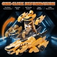thumbnail image 4 of Remote Control Cars, Dinosaur Transform RC Cars, 2.4Ghz Remote Control Car with Light & 360 °Rotation One Button Deformation, Dinosaur Transforming Toys, RC Car for 3-6 7-9 Year Old Boys Girls, 4 of 9