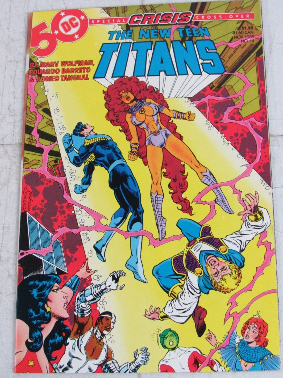 The New Teen Titans #14 Nov. 1985 DC Comicsv