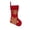 01#Red, variant on Christmas Stockings, Classic Holiday Xmas Stocking with Hanging Loop, Gift Bag for Fireplace Mantel, Tree and Family Holiday Decor