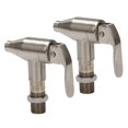 thumbnail image 1 of 2X Beverage Dispenser Replacement Spigot,Stainless Steel Polished Finished, Water Dispenser Replacement Faucet, 1 of 8