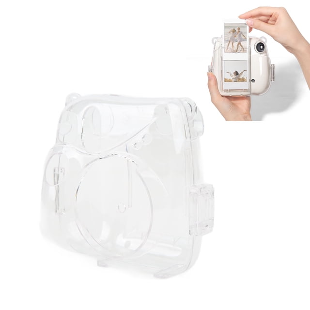 Étui de Protection Transparent pour Fujifilm Instax Mini, Étui de Protection Transparent en Cristal Étui de Protection pour Fujifilm Instax Mini Étui de Protection pour F
