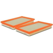 Air Filter Set 2 - Compatible with 1990 - 1999, 2004 Subaru Legacy 1991 1992 1993 1994 1995 1996 1997 1998
